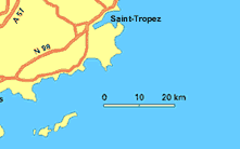Saint Tropez / le lavandou