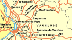 Vaucluse / la fontaine du vaucluse